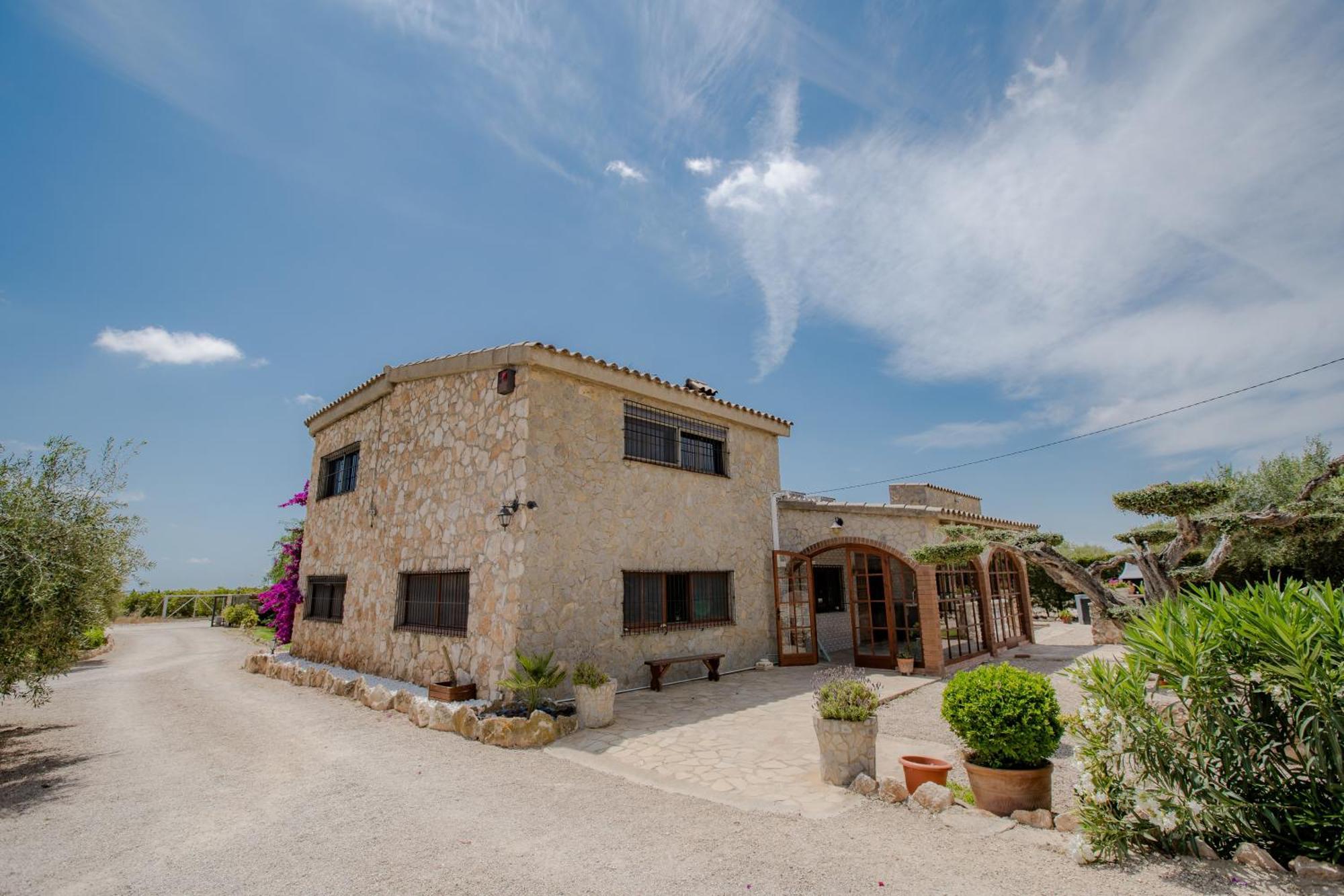 Villa Rural Avril Camarles Ngoại thất bức ảnh